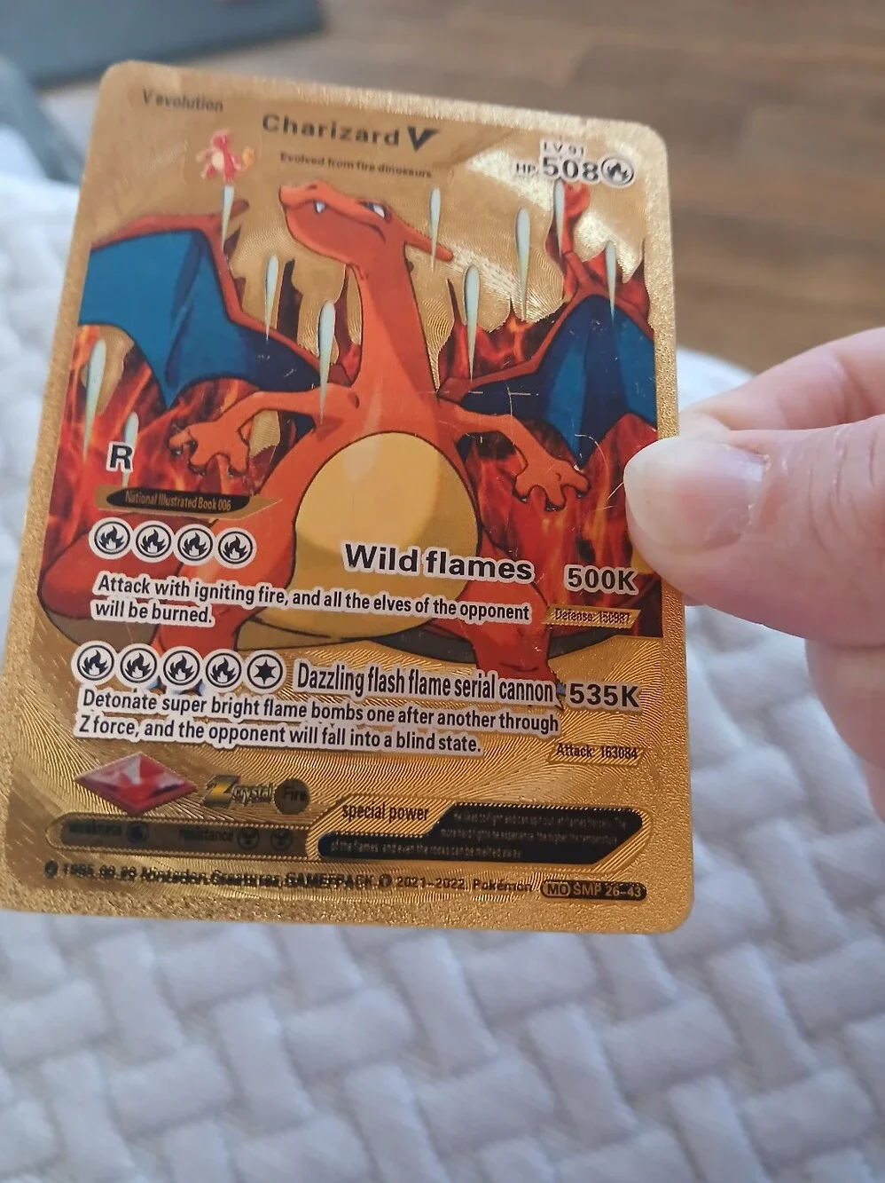 Pokemon Charizard Card